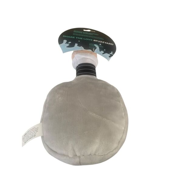 Fuzzyard Silver Dogquila Squeaky Plush Dog Toy - Picture 2 of 2